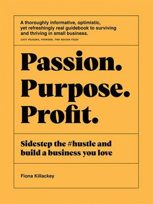 cover image of Passion Purpose Profit
